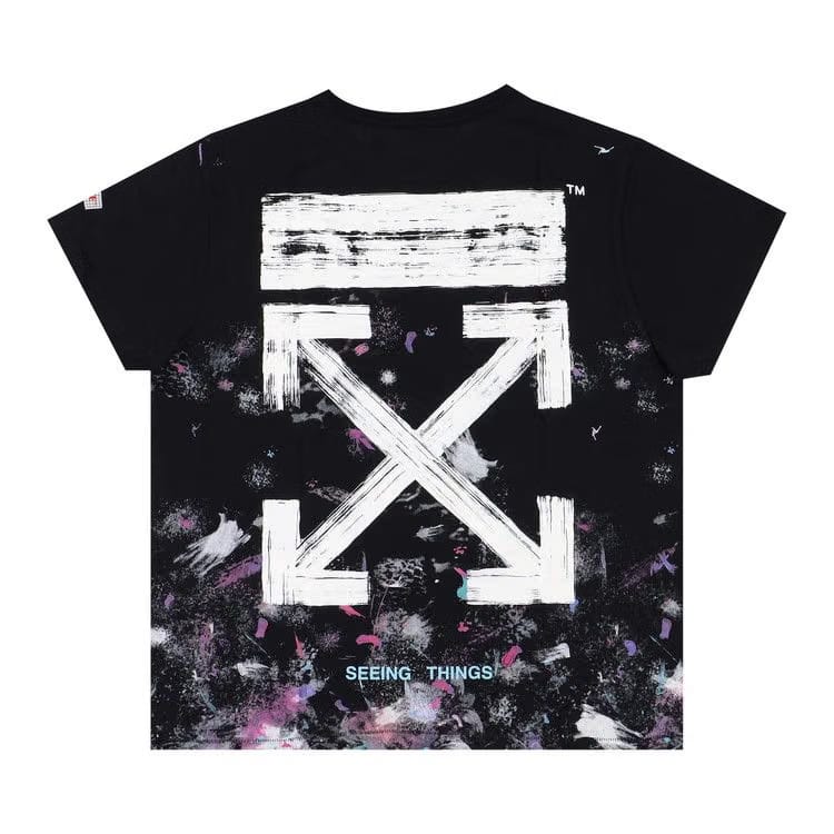 Off-White Seeing Things Washed T-Shirt Black