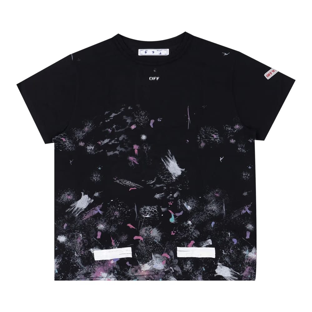 Off-White Seeing Things Washed T-Shirt Black