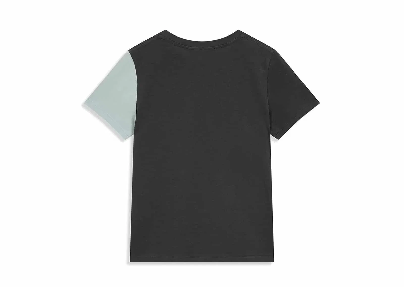 Open YY Dot Typo Tee Charcoal