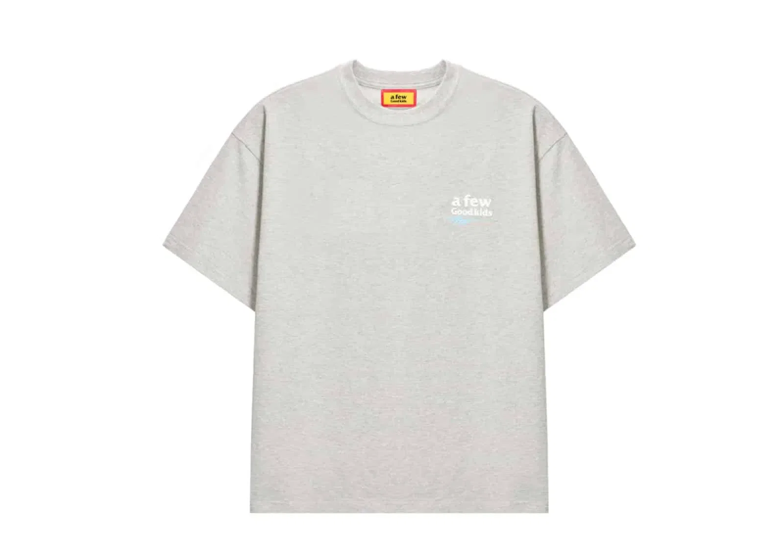 A Few Good Kids Script Logo Tee Grey