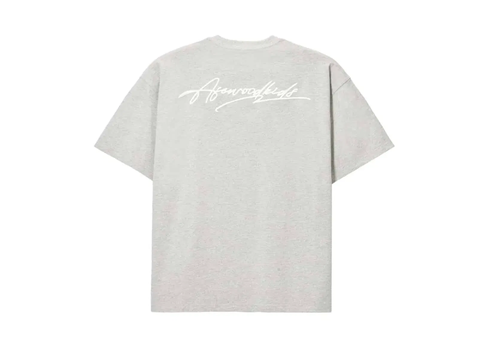 A Few Good Kids Script Logo Tee Grey