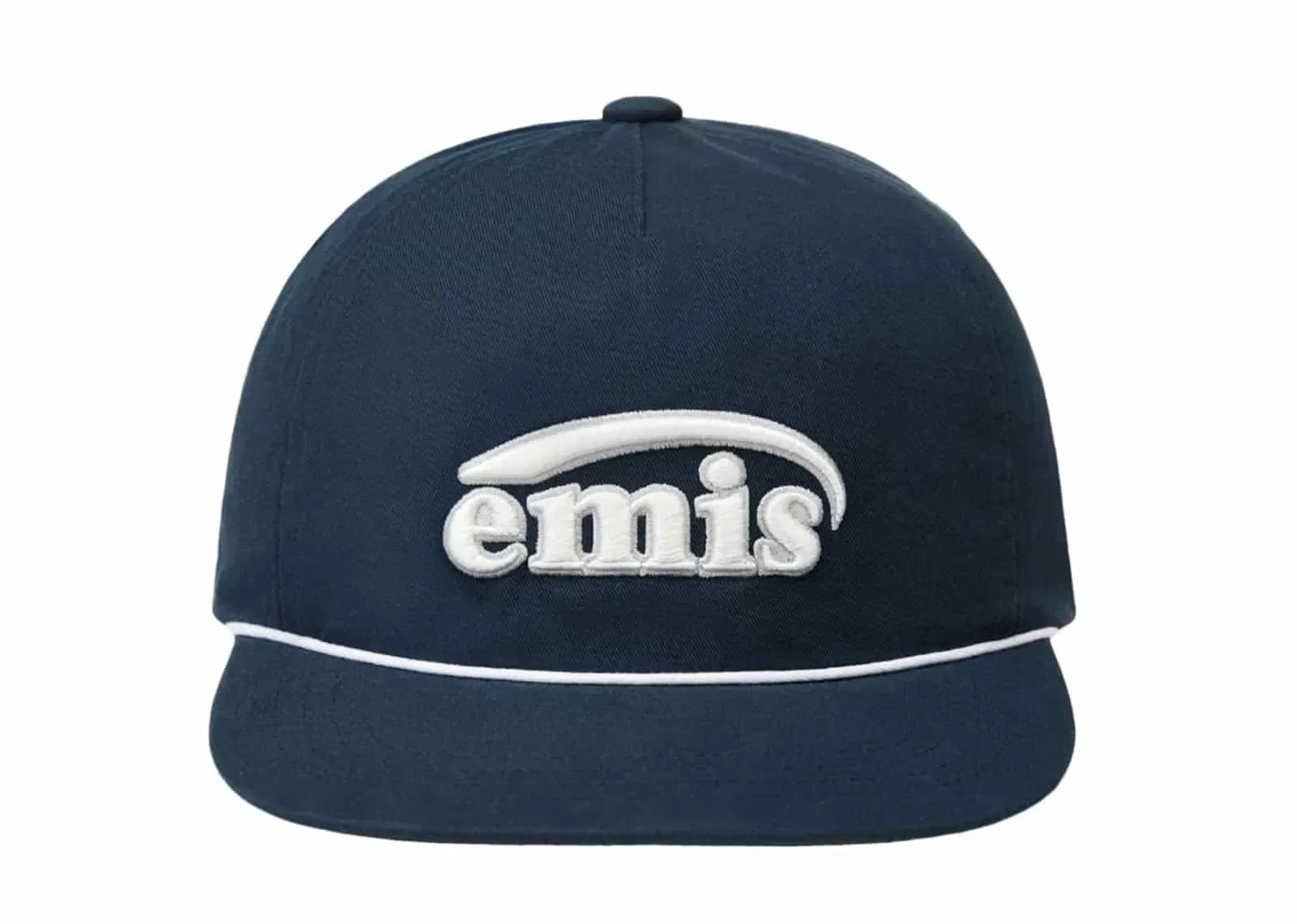 Emis New Logo Cotton Trucker Hat Navy