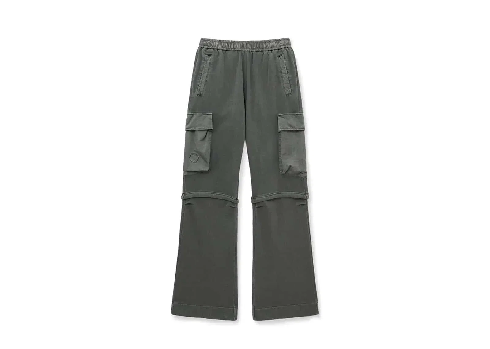 Matin Kim Pigment Dyed Cargo Pants Charcoal PT039 (W)