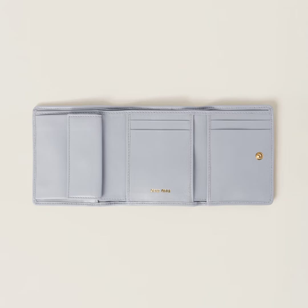 Miu Miu MIUMIU MATELASSE NAPPA LEATHER WALLET