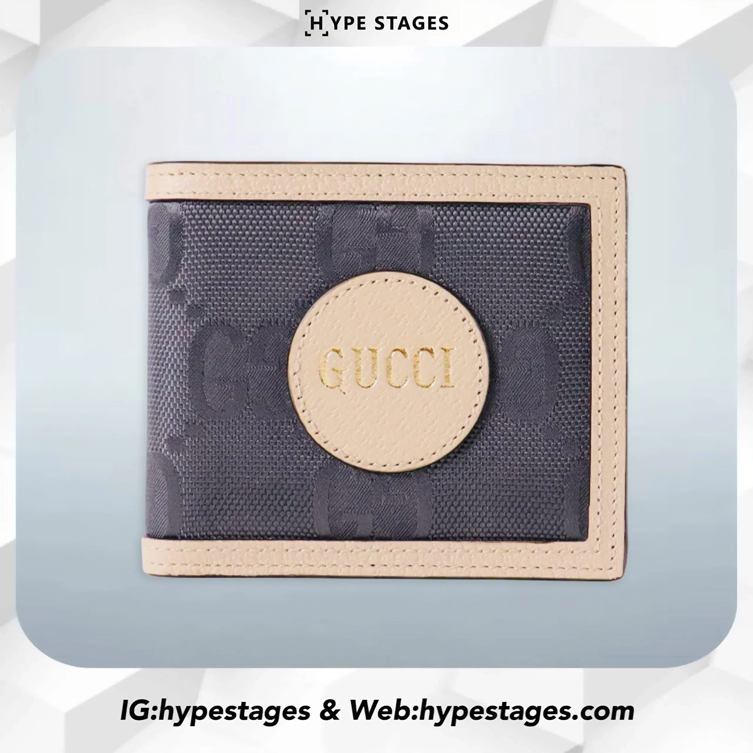 GUCCI OFF THE GRID GREY BIFOLD WALLET – BRAND NEW