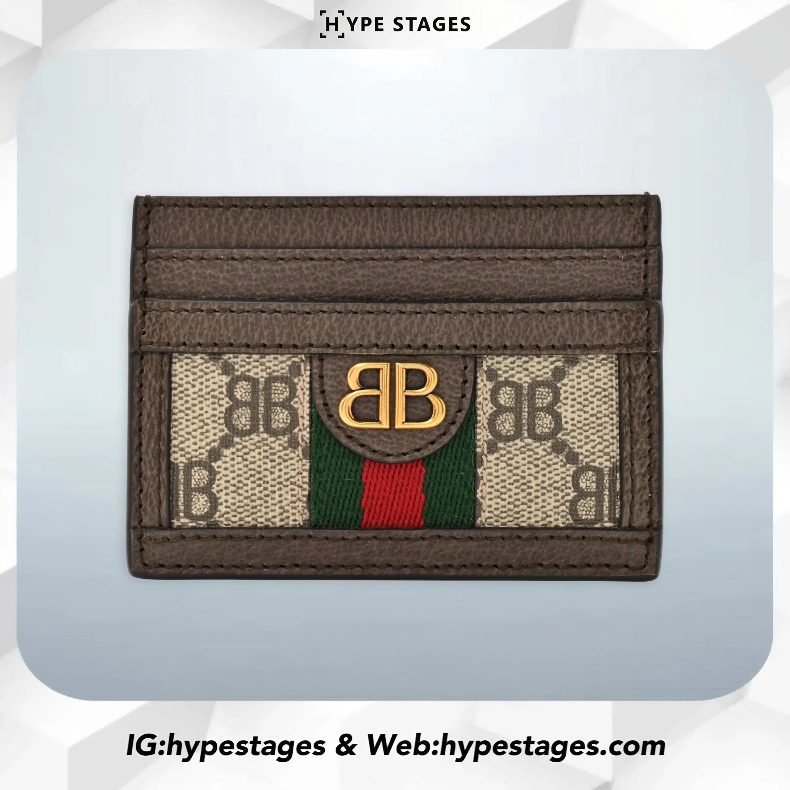 BALENCIAGA X GUCCI HACKER PROJECT CARD HOLDER – BRAND NEW