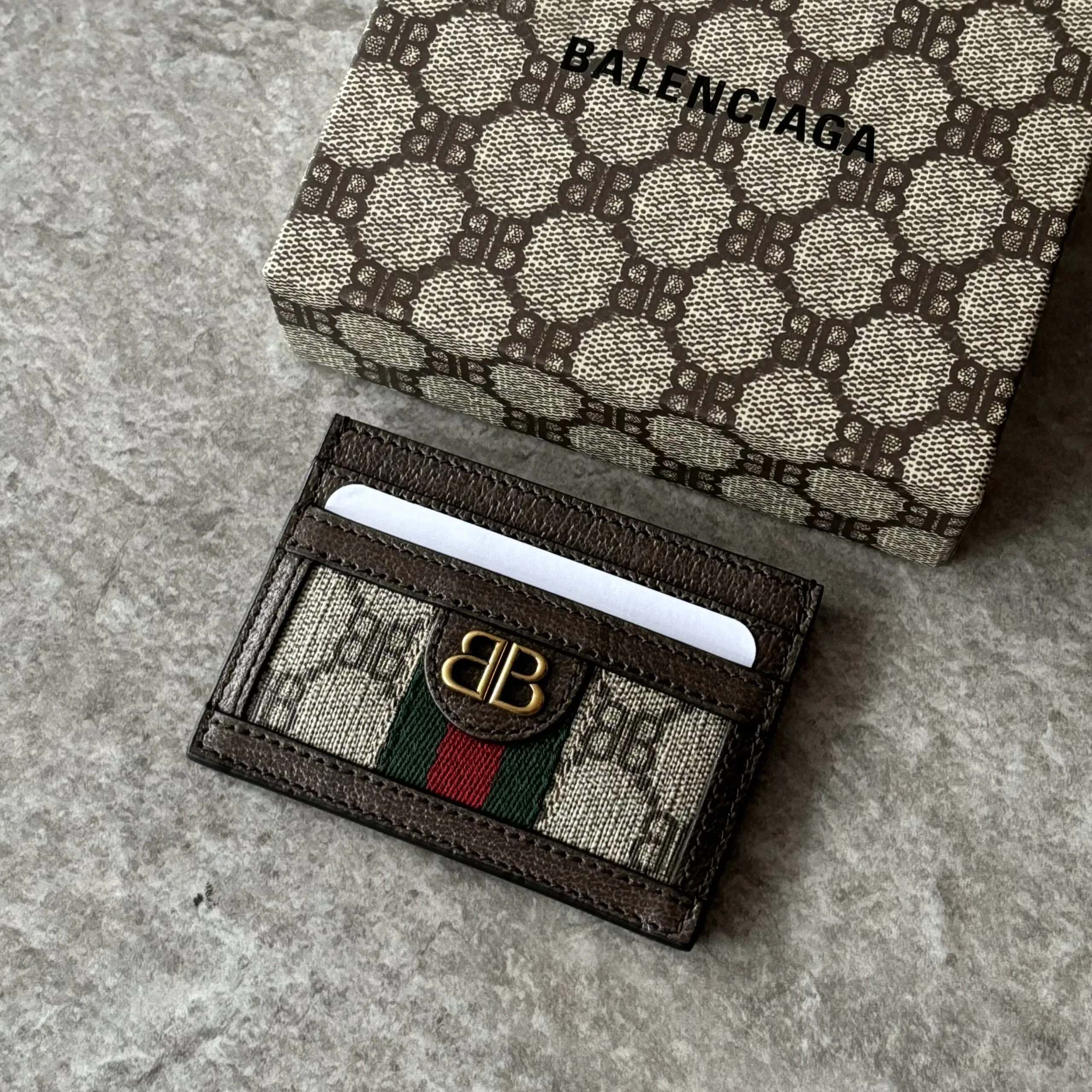 BALENCIAGA X GUCCI HACKER PROJECT CARD HOLDER – BRAND NEW