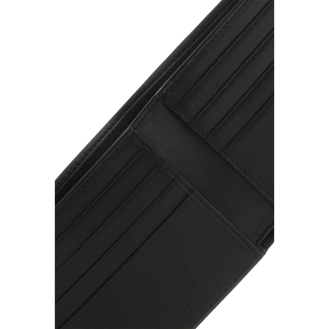PRADA LOGO PLAQUE BIFOLD WALLET