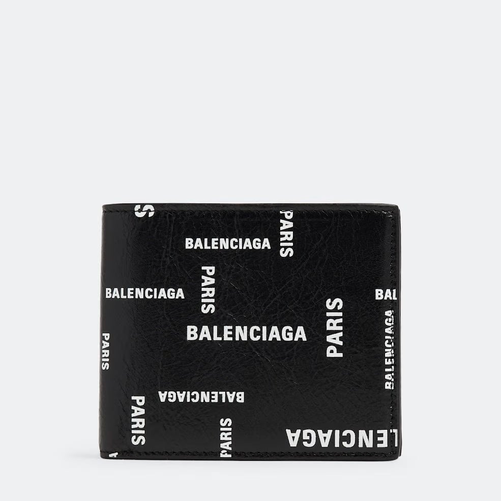 BALENCIAGA LOGO BIFOLDED WALLET