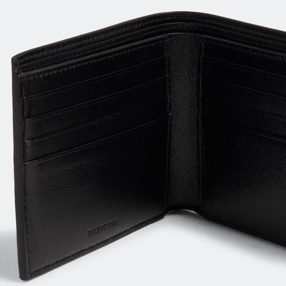 BALENCIAGA LOGO BIFOLDED WALLET