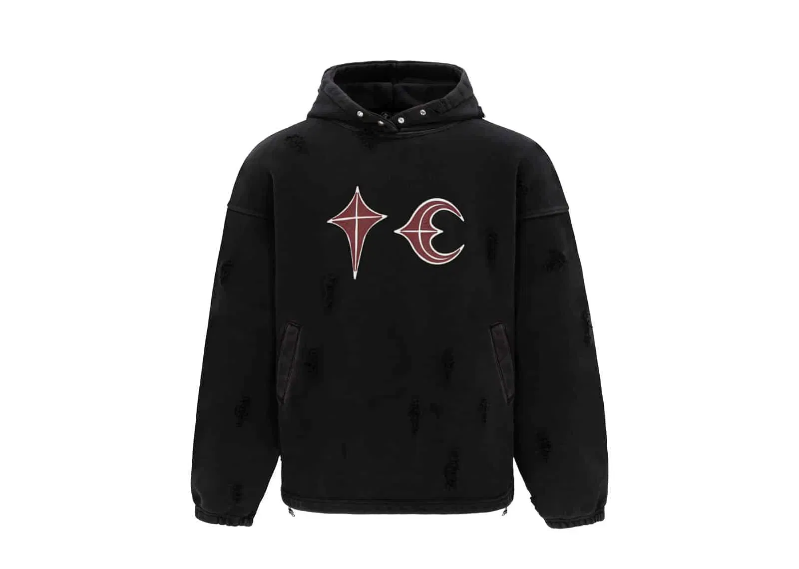 THUG CLUB Rock Hoodie Black