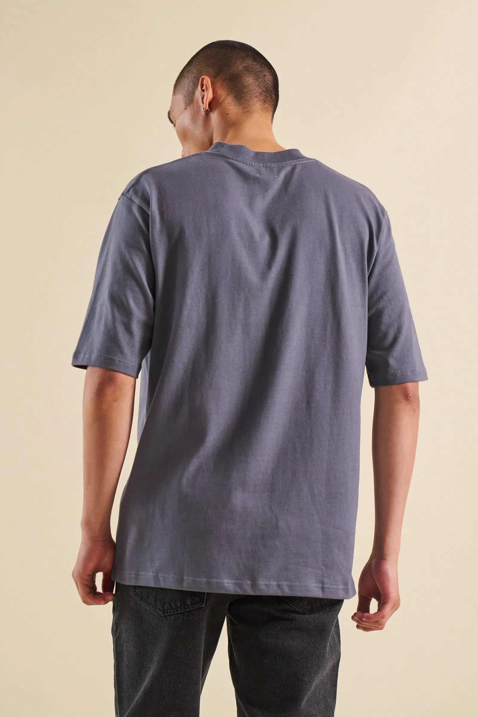 bound Graphite Script Tee