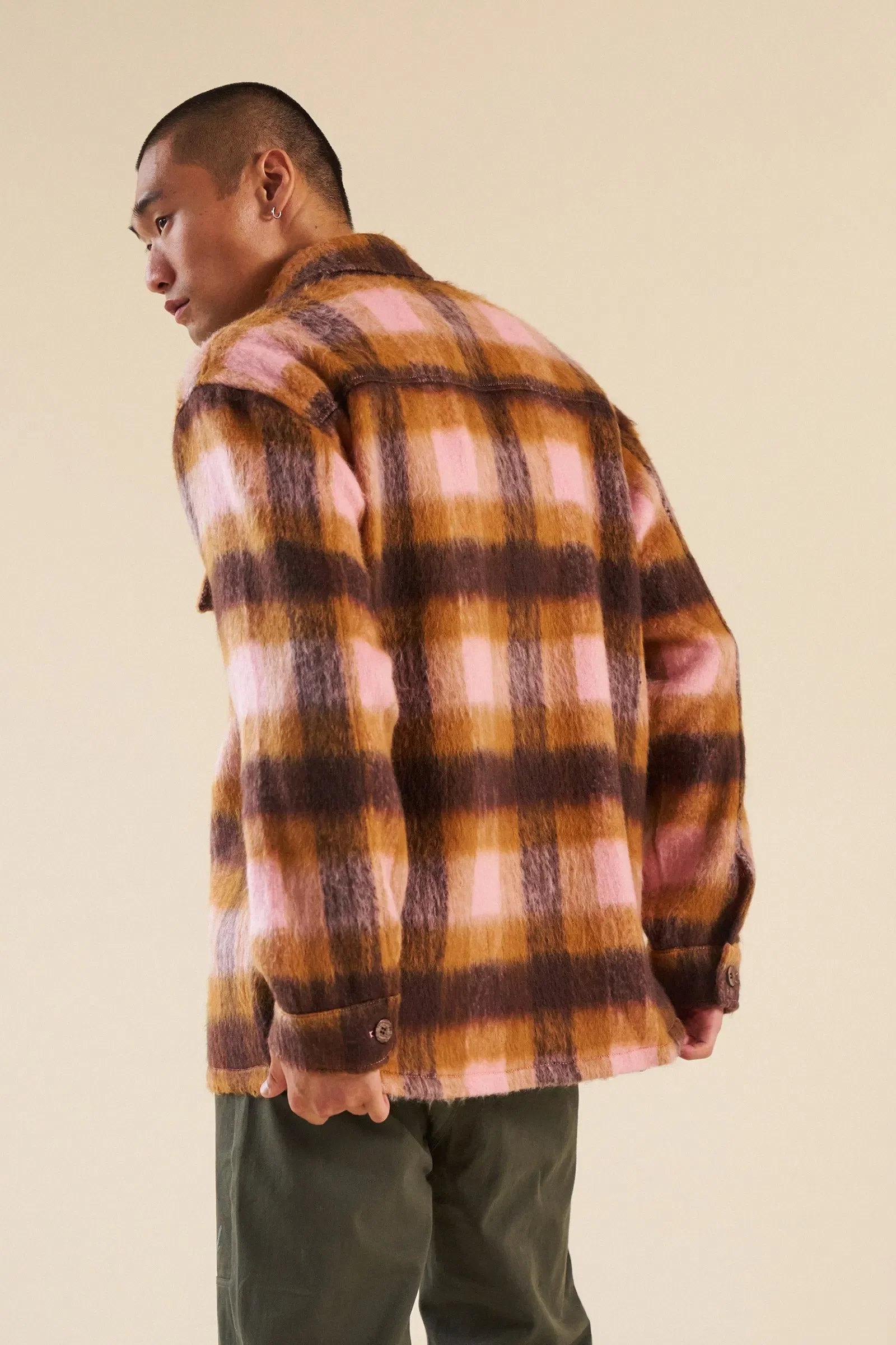 bound 'Maple' Brushed Check Flannel Shirt