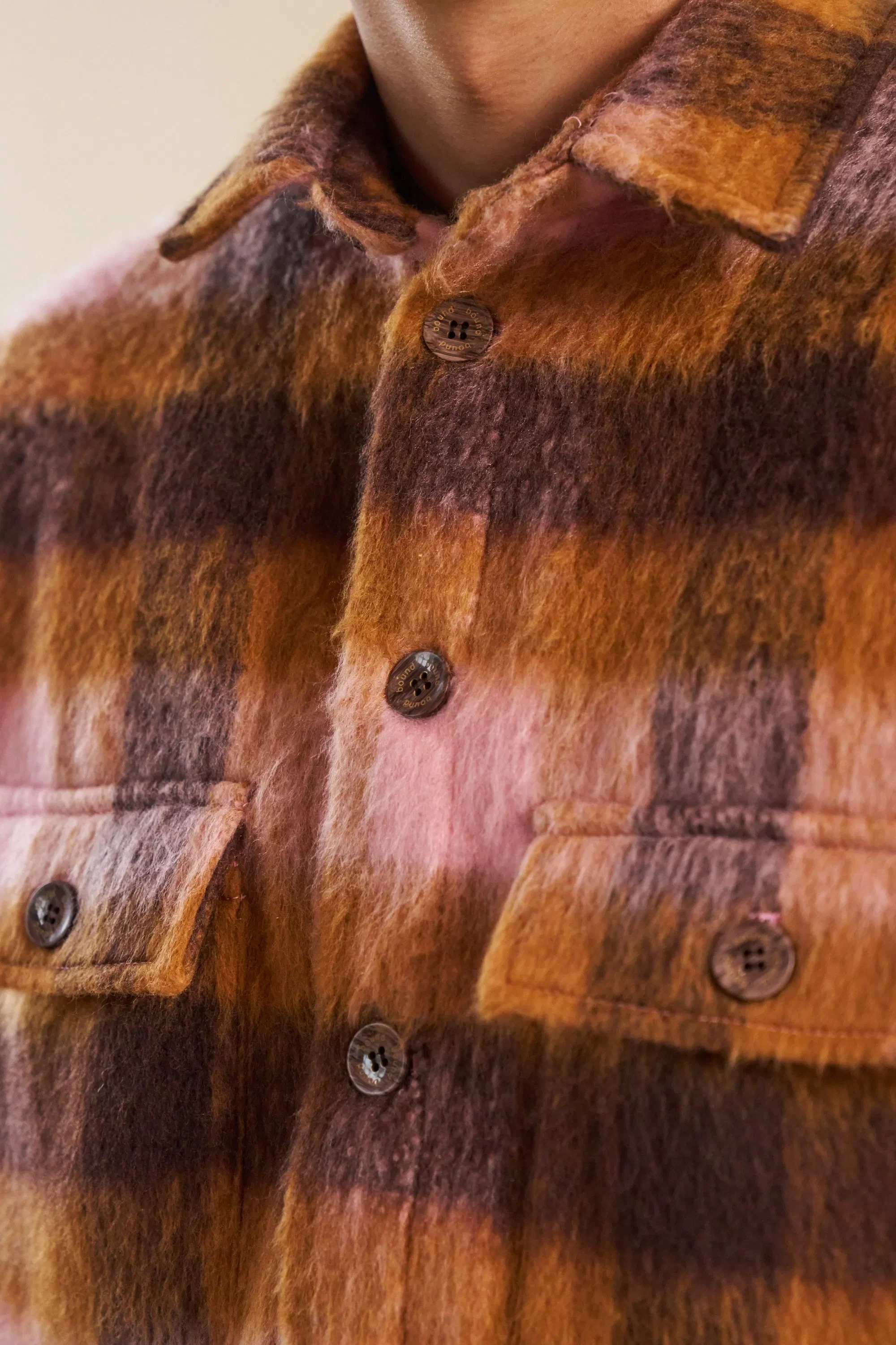 bound 'Maple' Brushed Check Flannel Shirt