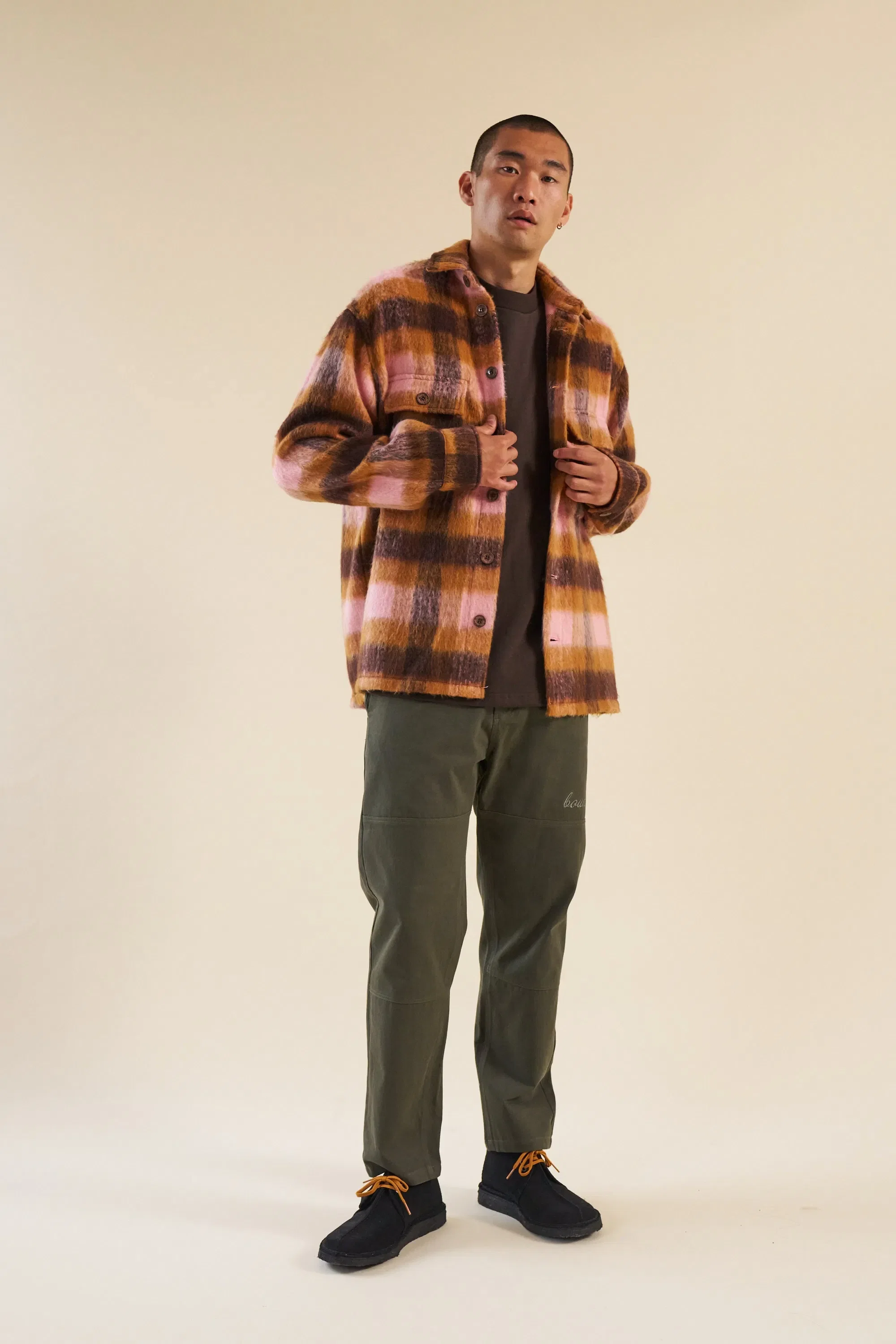 bound 'Maple' Brushed Check Flannel Shirt