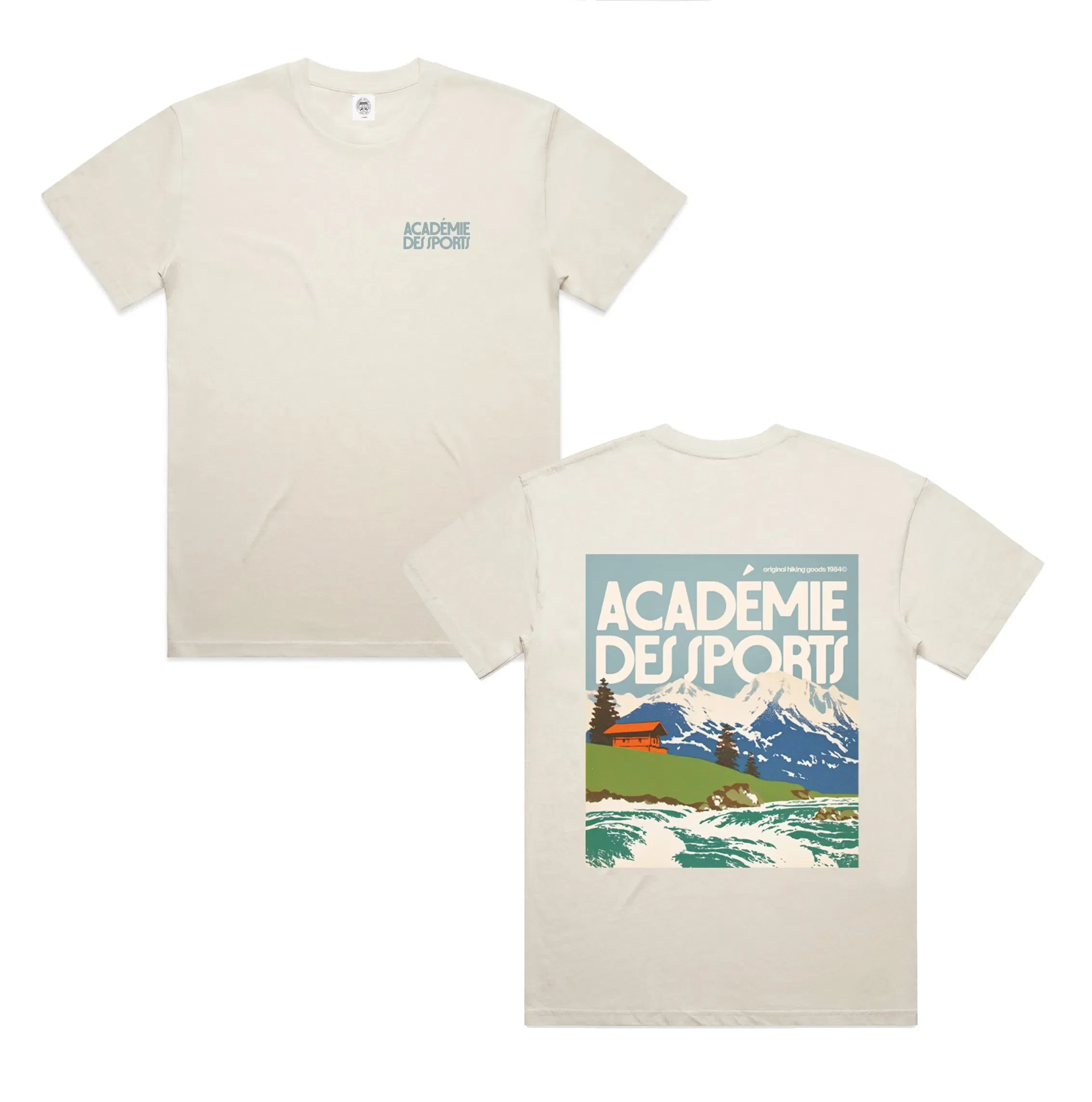 Vice 84 'Chalet' Tee - Ecru