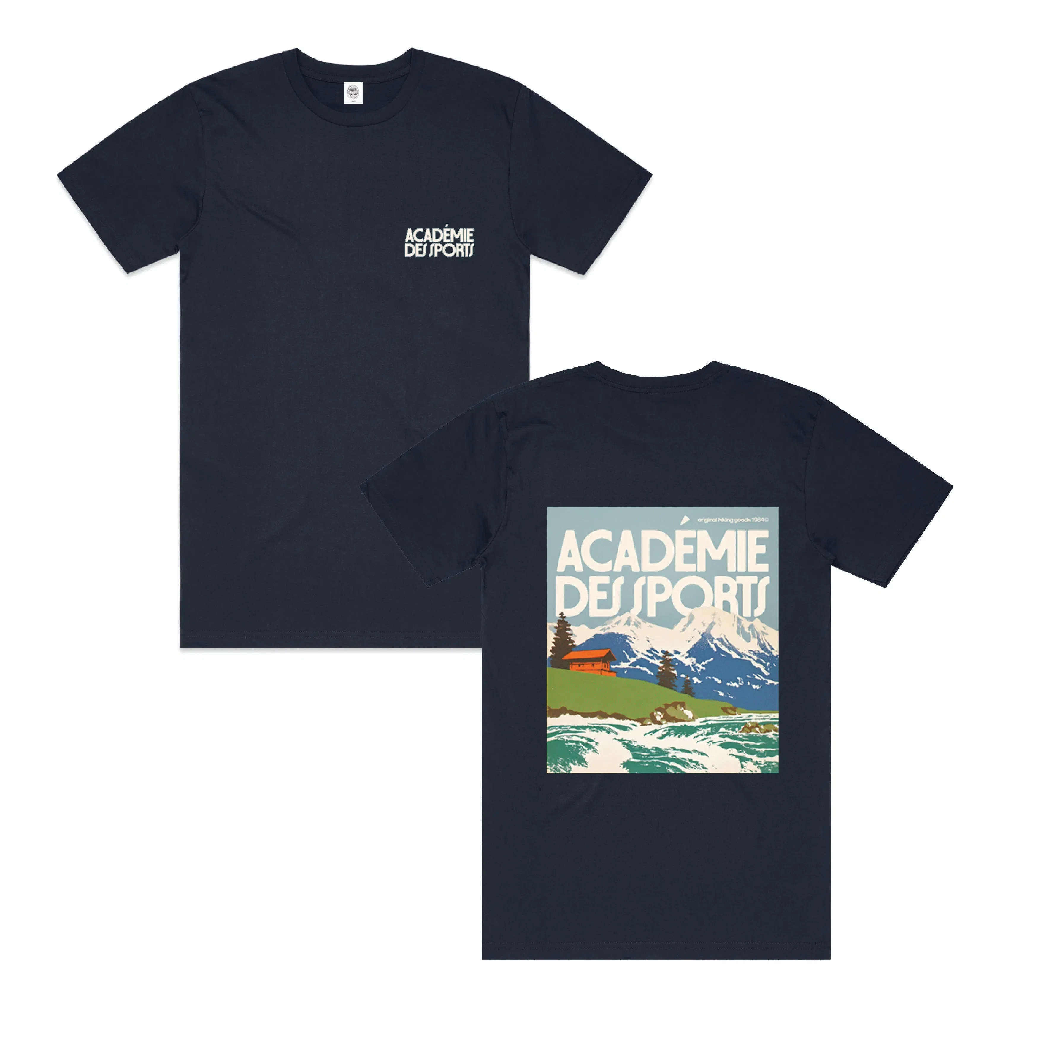 Vice 84 'Chalet' Tee - Navy