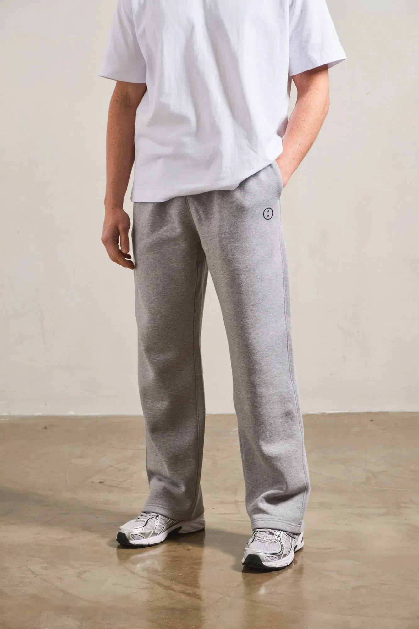 UN:IK Essentials Essentials Cuffless Joggers - Grey