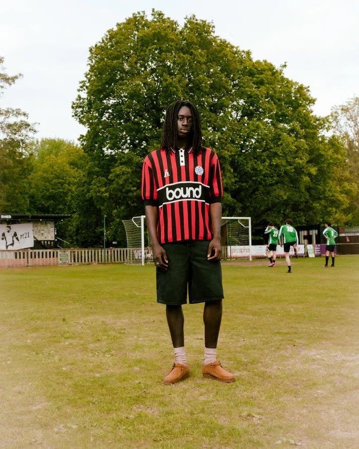 bound Lancs Knit Football Shirt