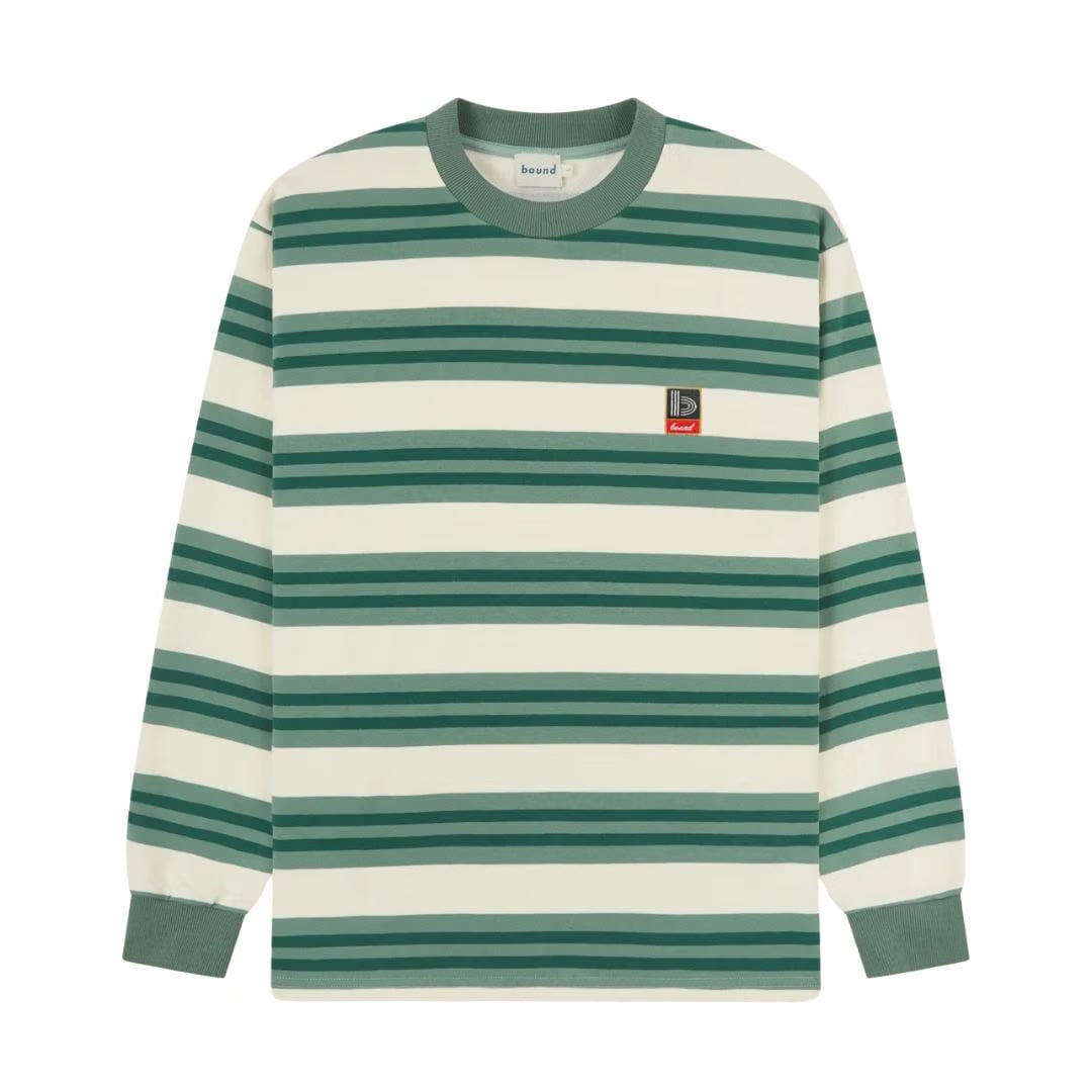 bound Eucalyptus Stripe Longsleeve Tee