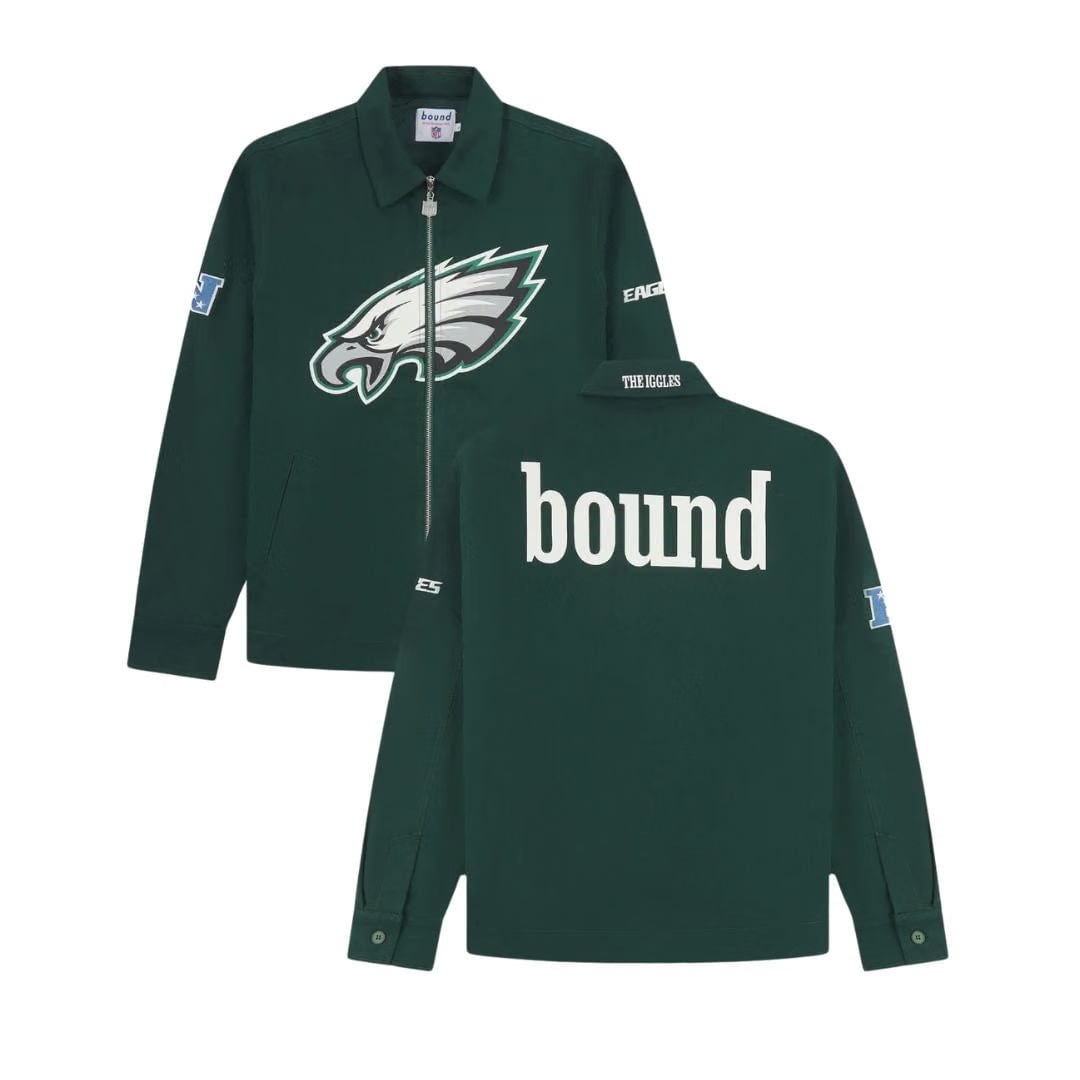 bound x NFL Eagles Canvas Chore Jacket