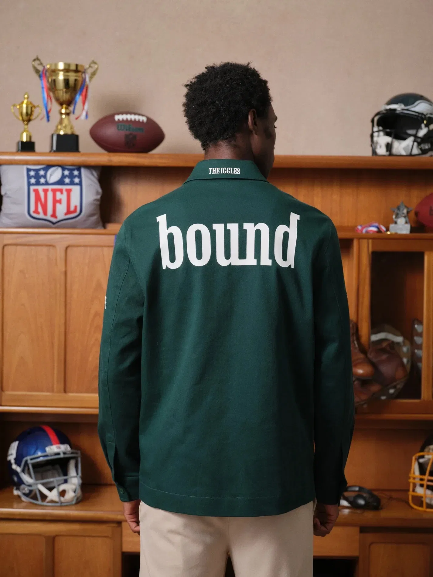 bound x NFL Eagles Canvas Chore Jacket