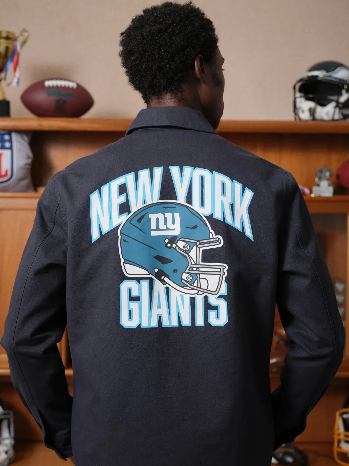 bound x NFL Giants Canvas Chore Jacket
