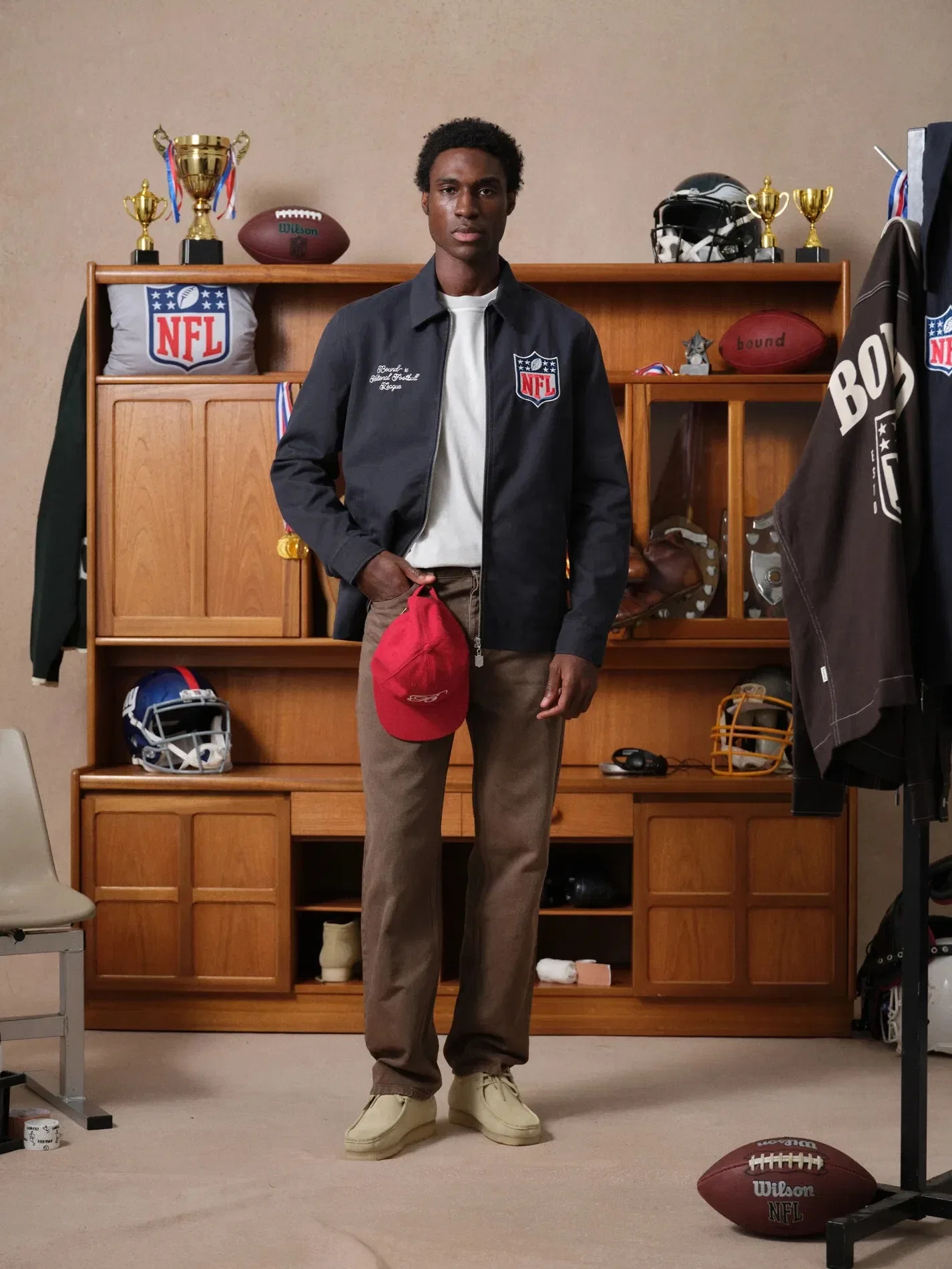 bound x NFL Canvas Chore Jacket