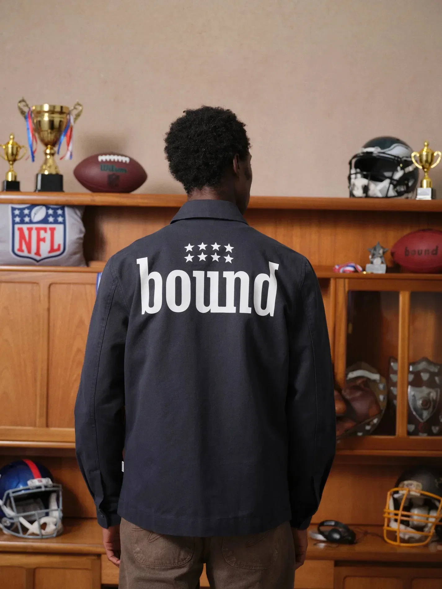 bound x NFL Canvas Chore Jacket