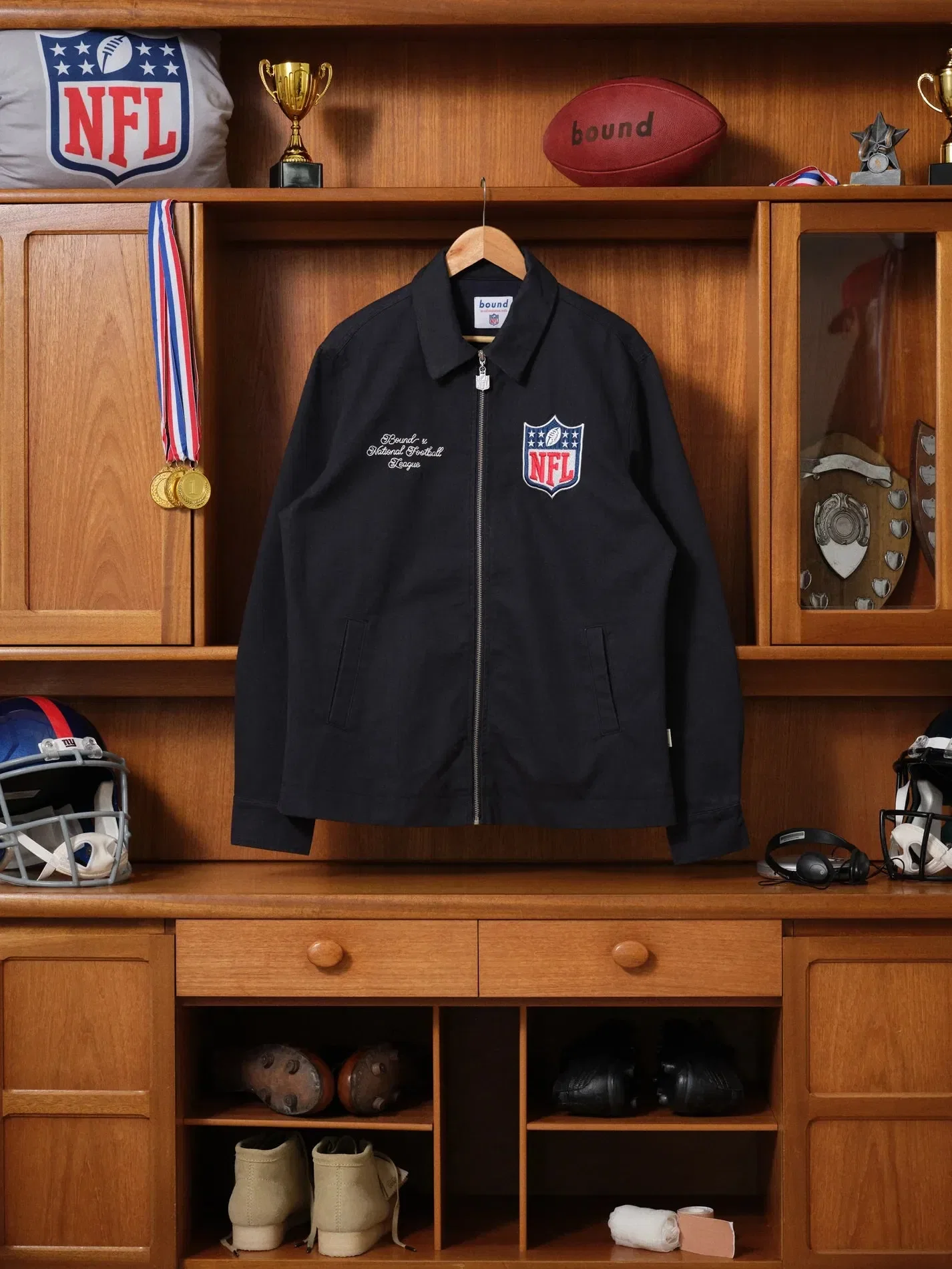 bound x NFL Canvas Chore Jacket