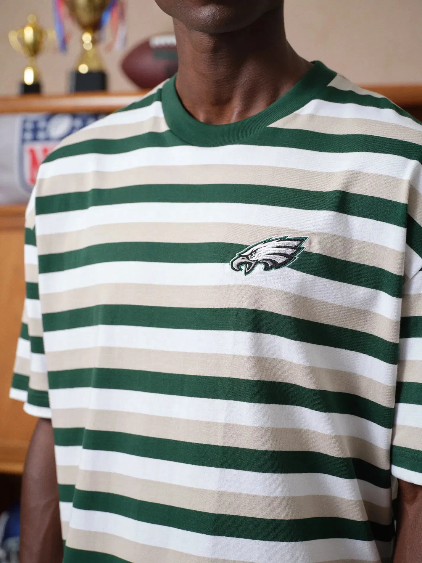 bound x NFL Eagles Stripe Tee