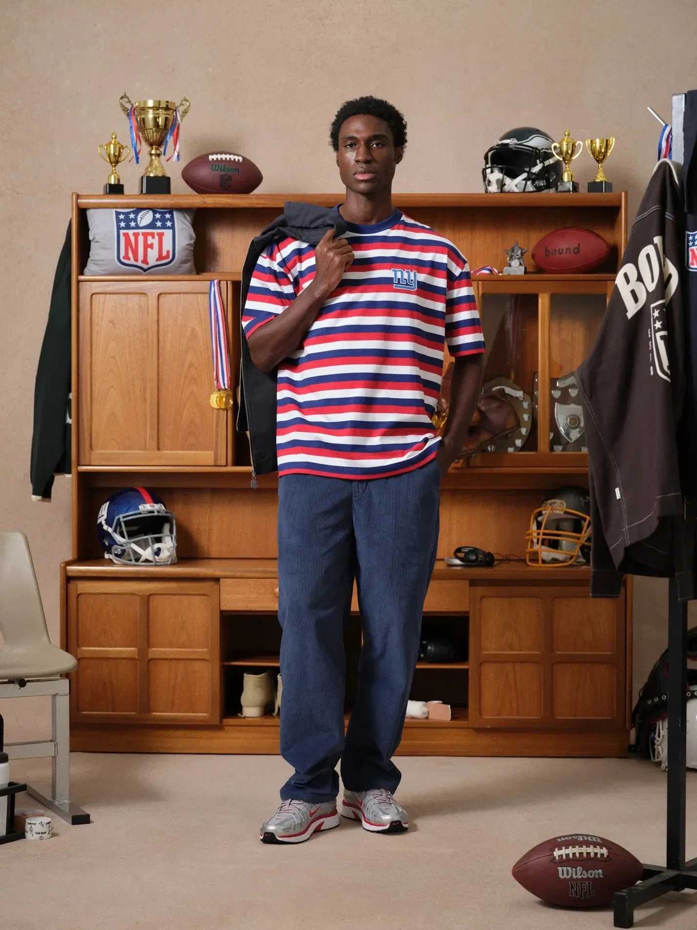 bound x NFL Giants Stripe Tee