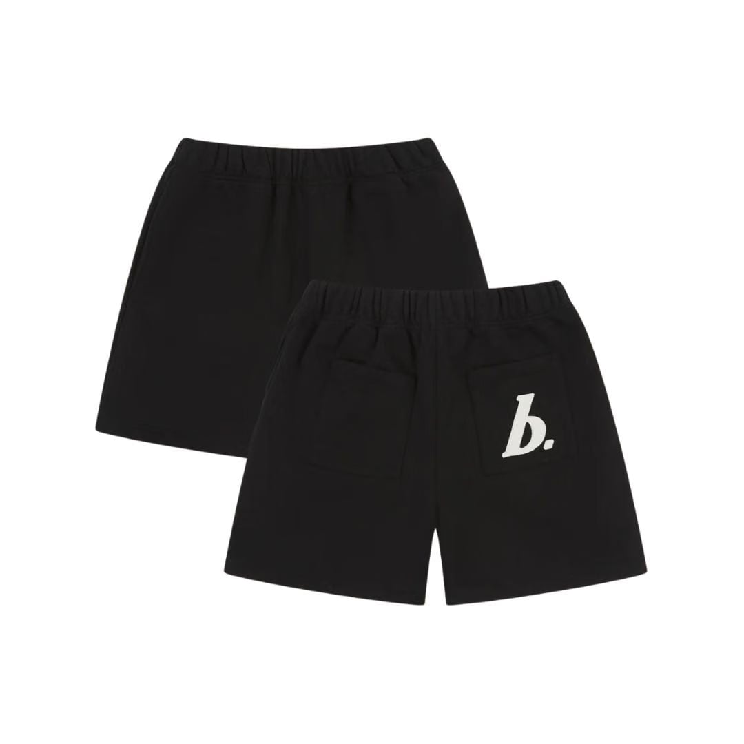 bound Stamp Shorts - Black