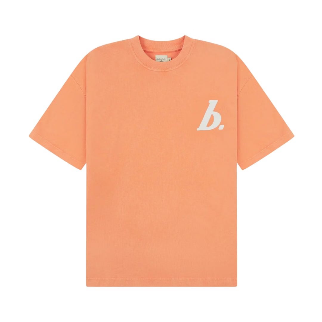 bound Stamp Boxy Tee - Washed Peach