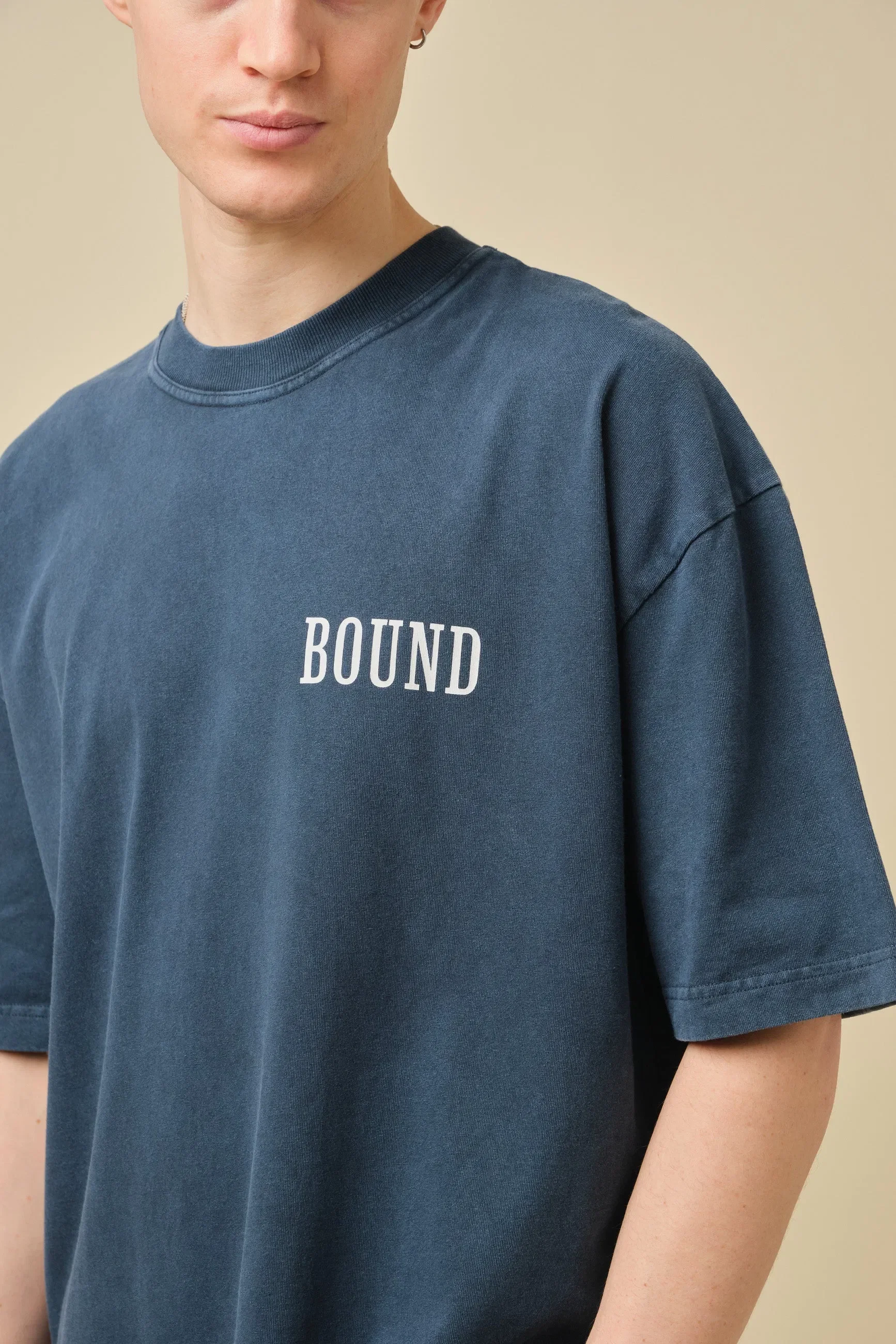 bound Régate Port Tee - Faded Dark Navy