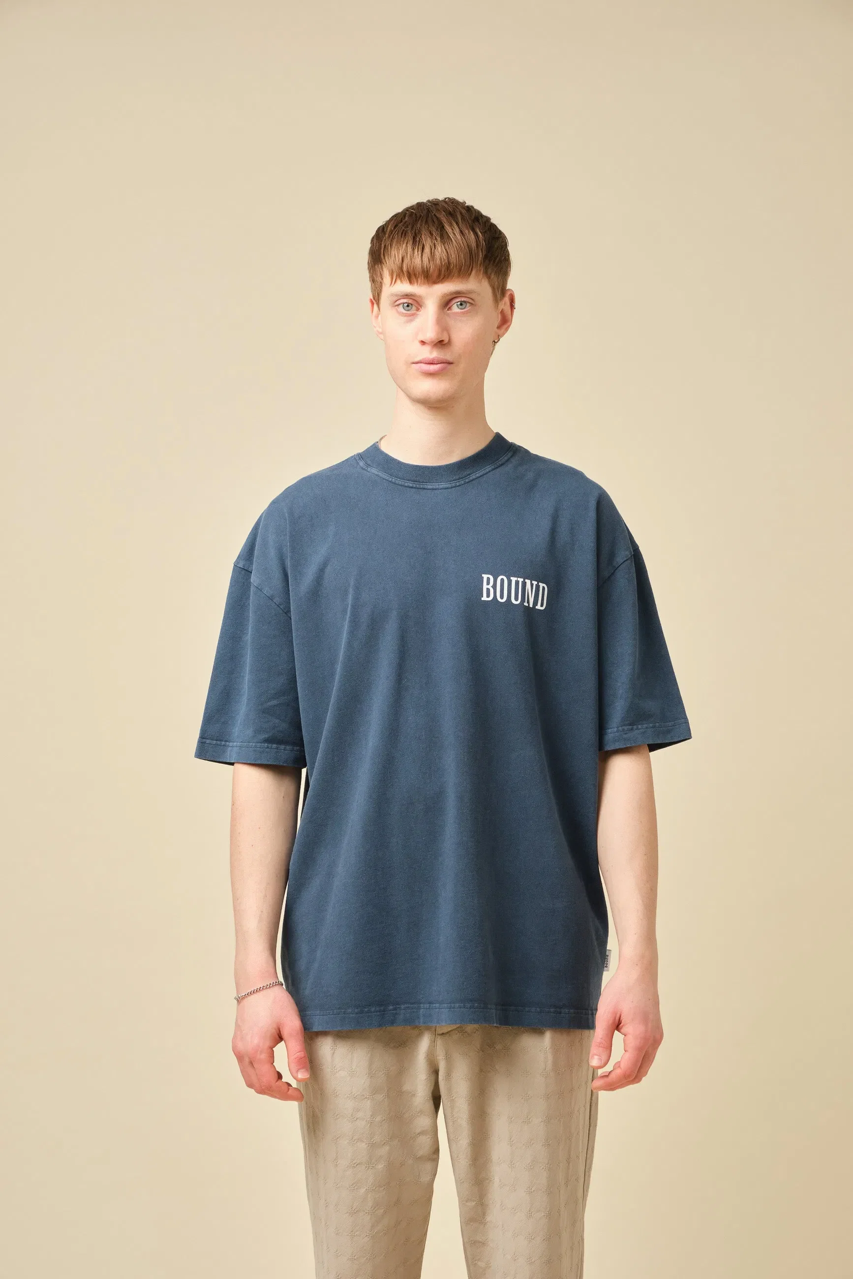 bound Régate Port Tee - Faded Dark Navy