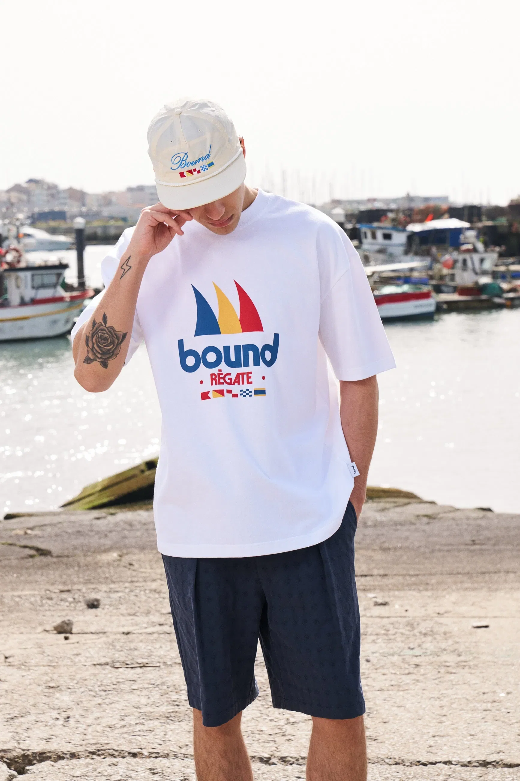 bound Régate Sailing Tee - White