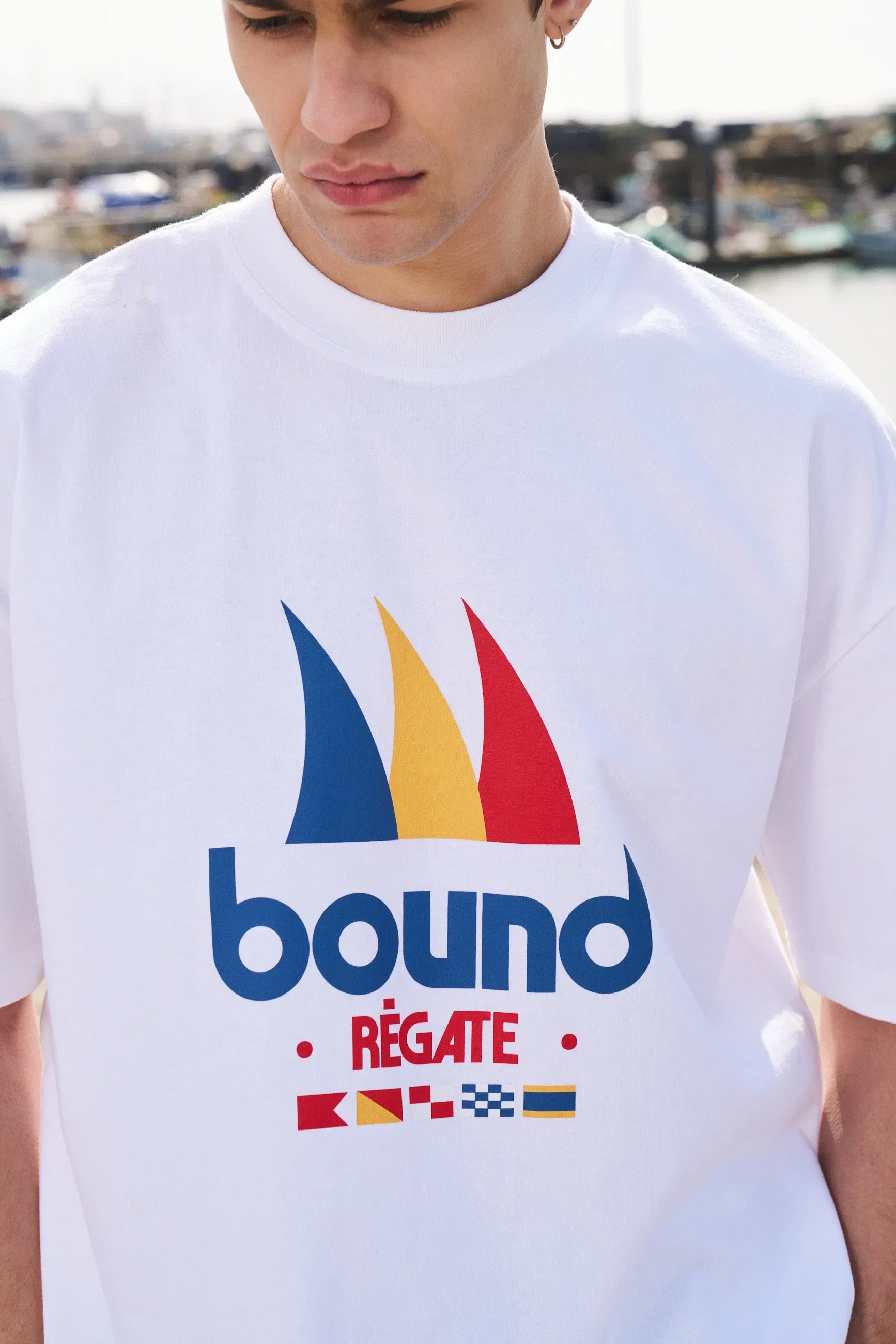 bound Régate Sailing Tee - White