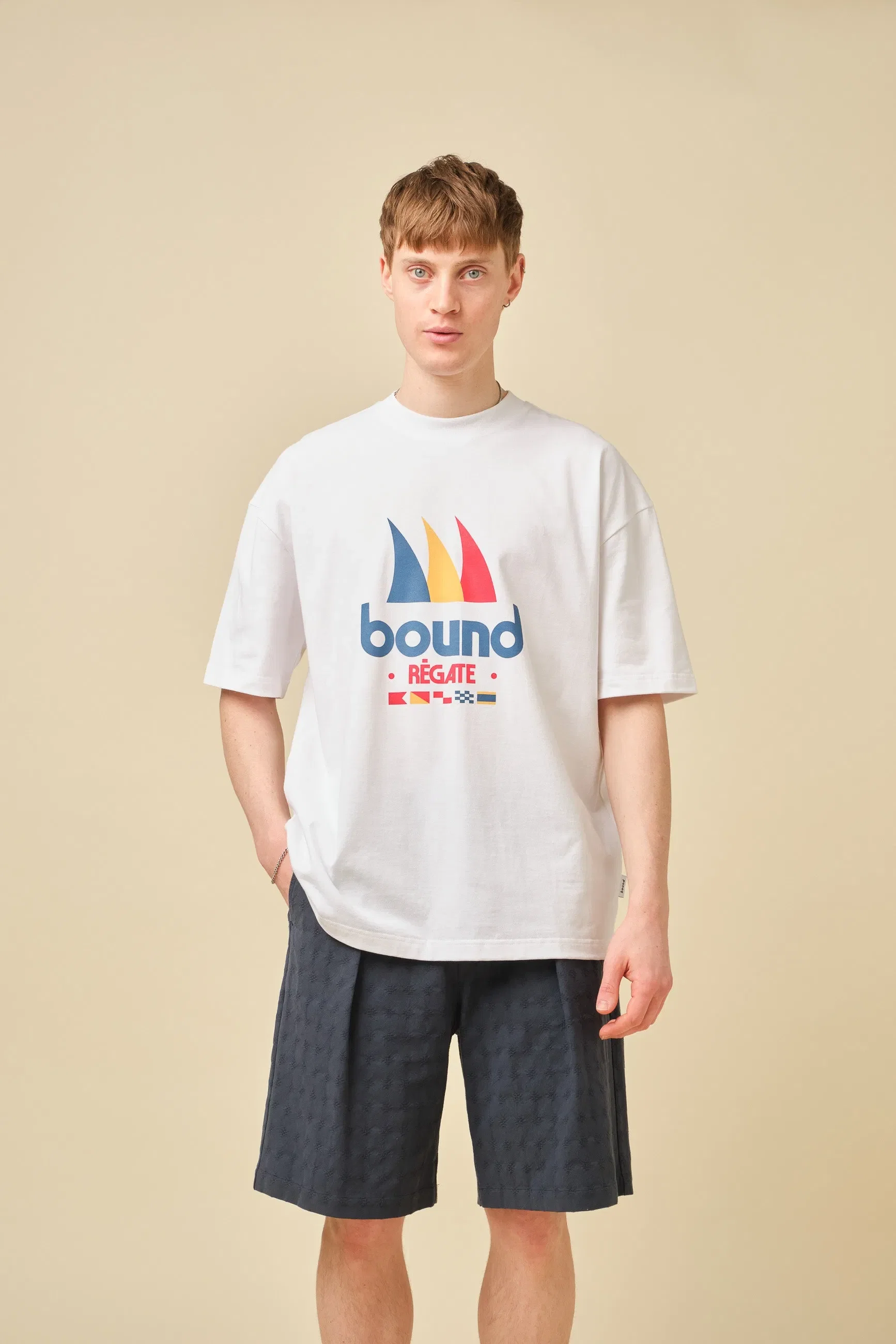 bound Régate Sailing Tee - White