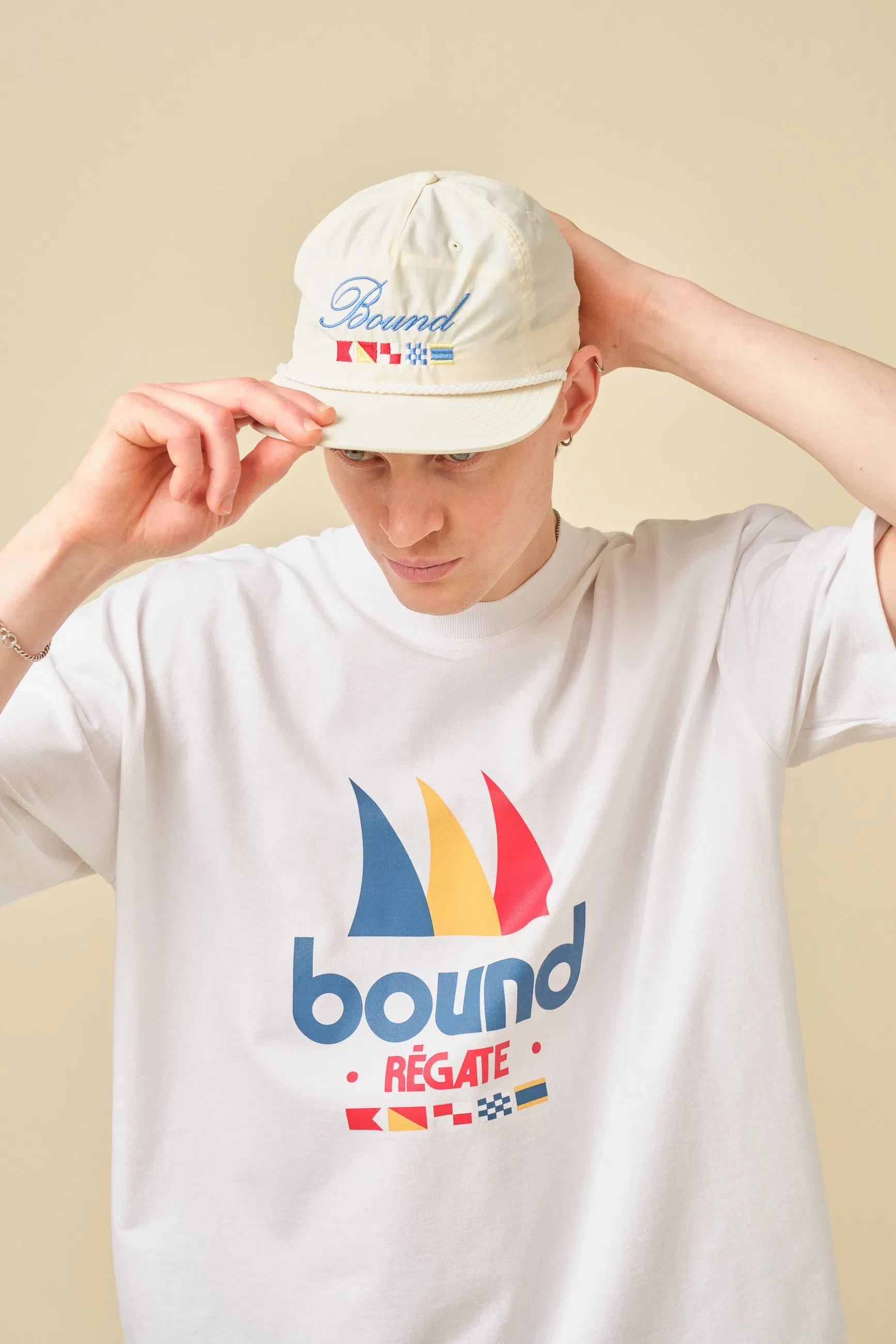 bound Régate Sailing Tee - White