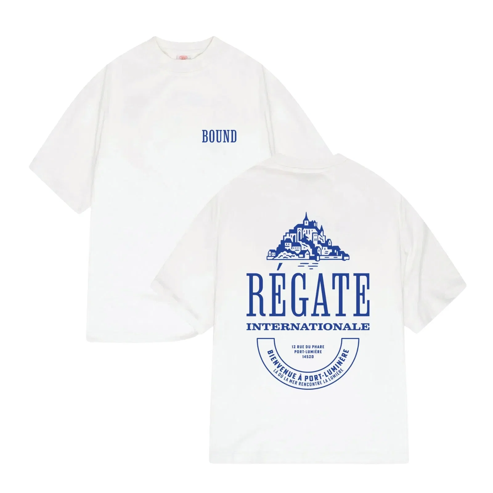 bound Régate Port Tee - White