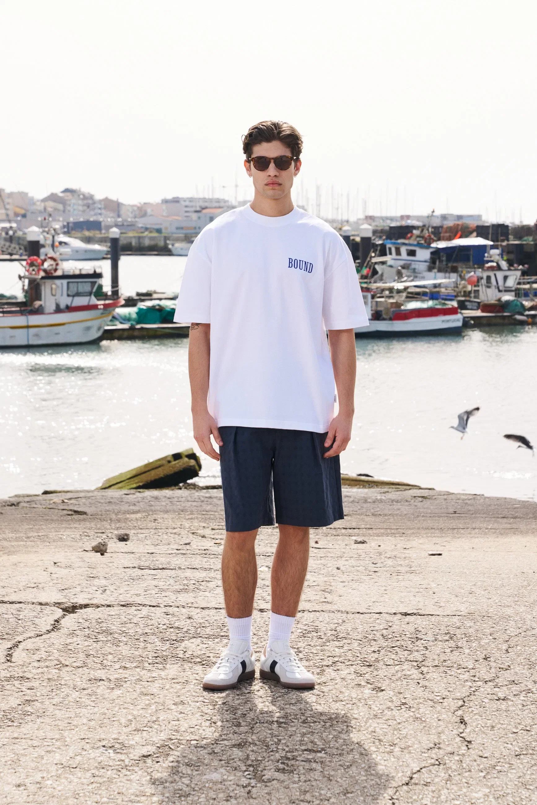 bound Régate Port Tee - White