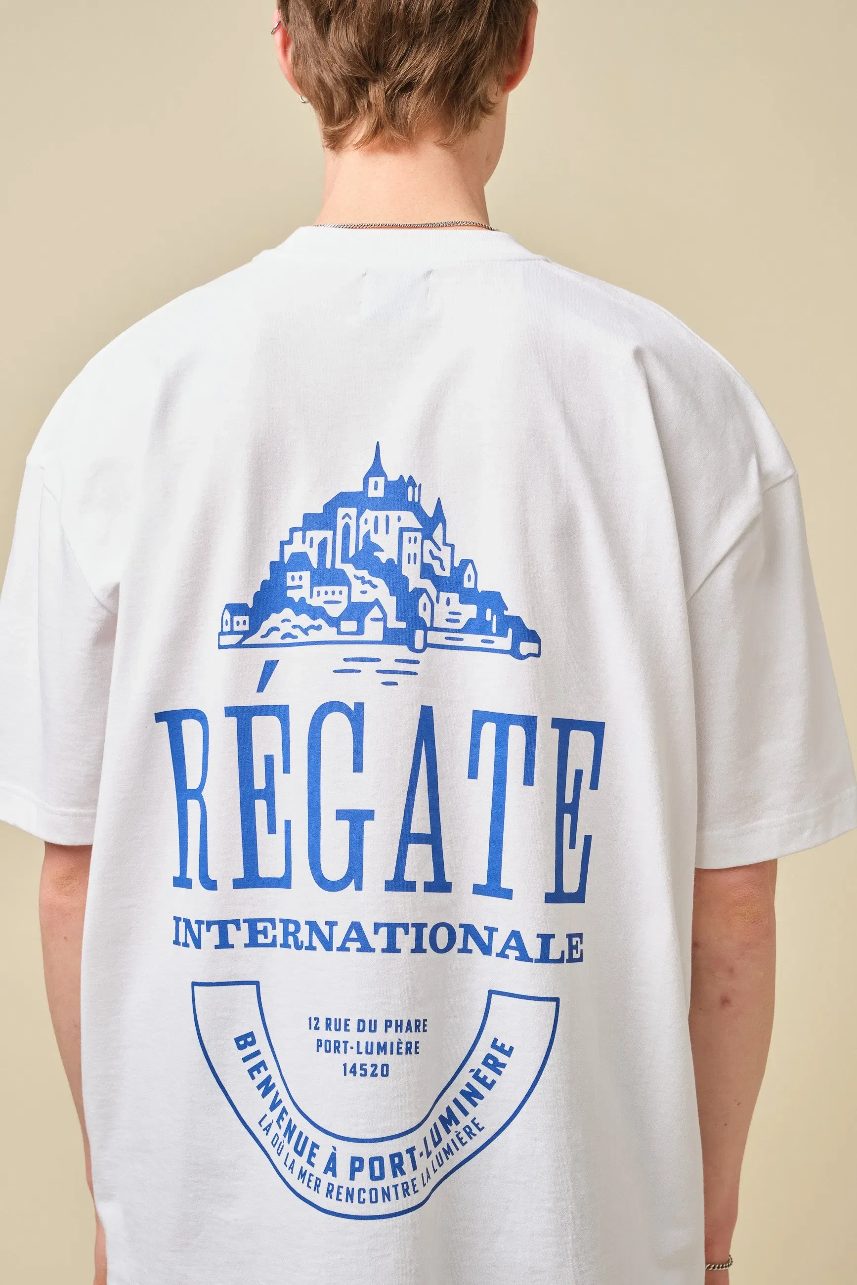 bound Régate Port Tee - White