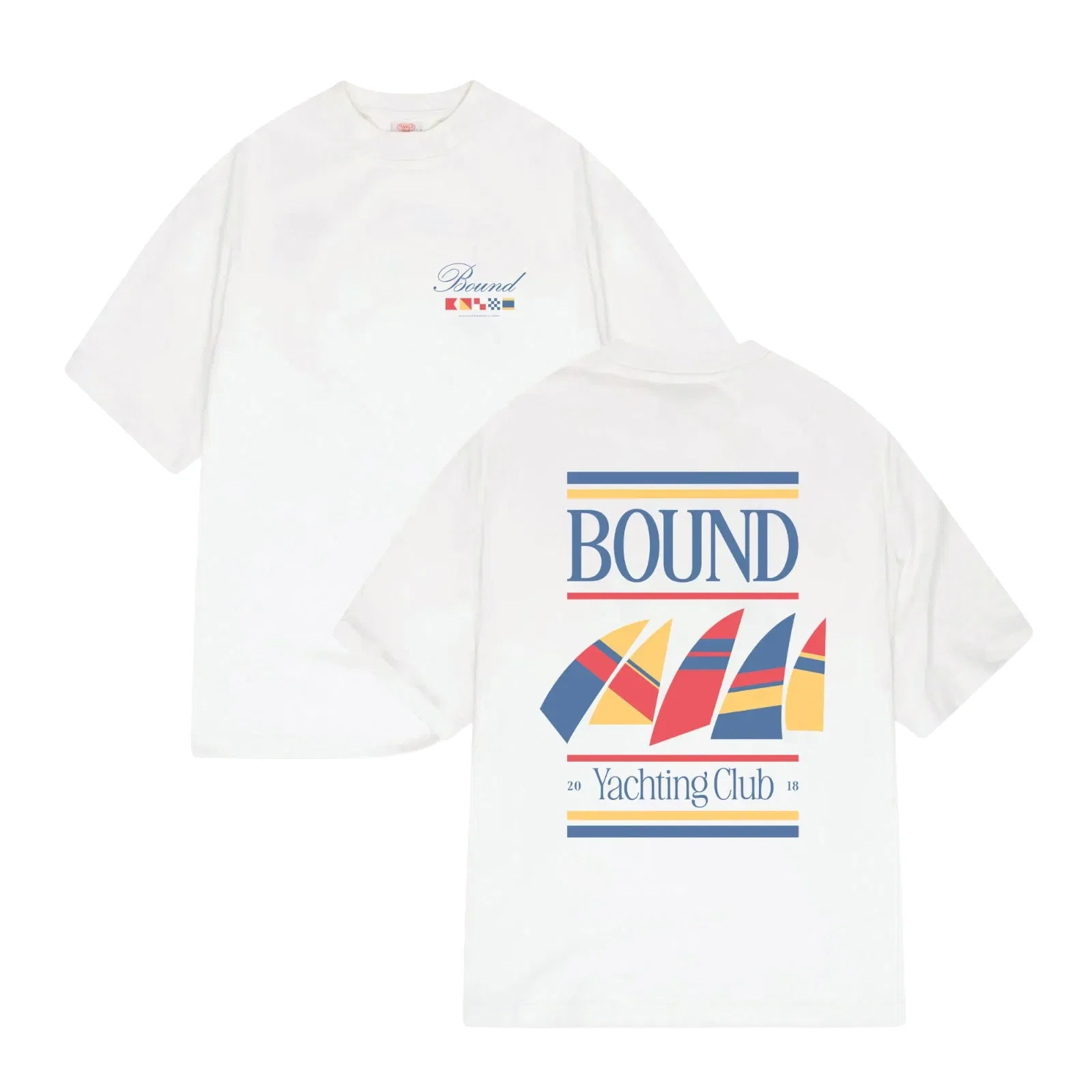 bound Yachting Club Tee - White