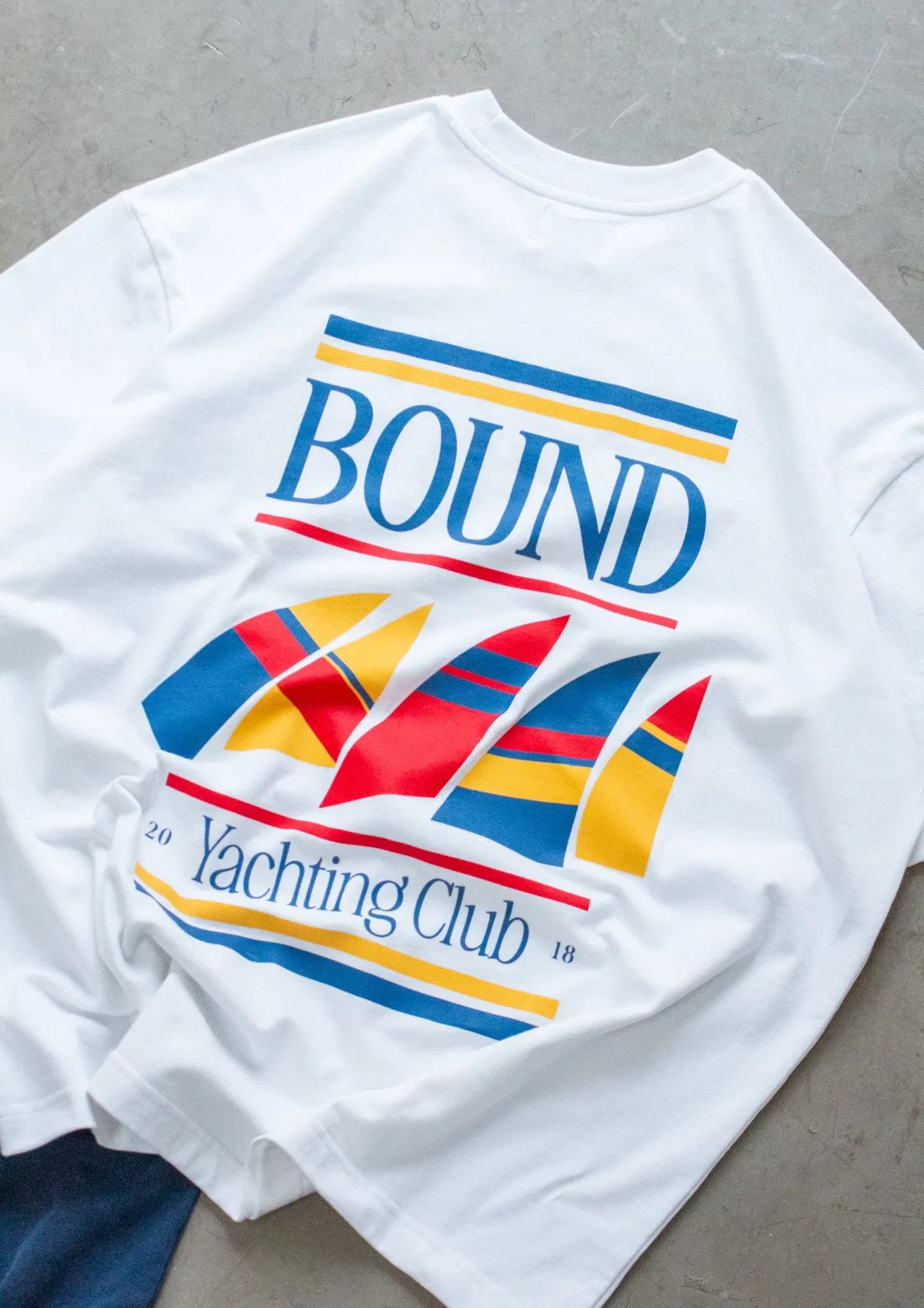 bound Yachting Club Tee - White