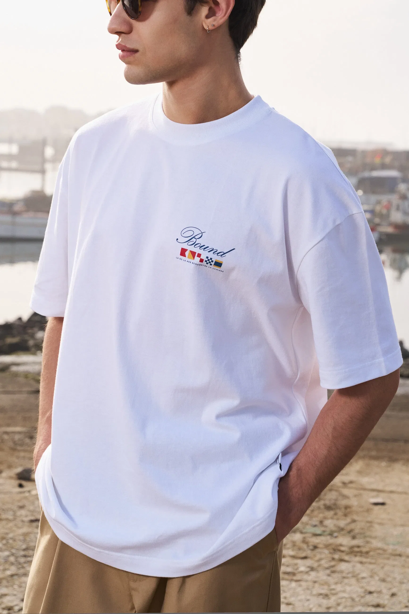 bound Yachting Club Tee - White