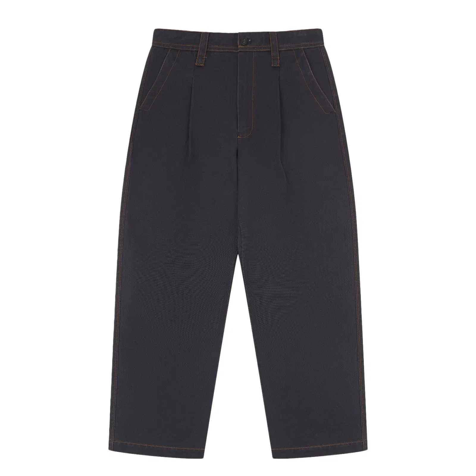 bound Heavy Canvas Workwear Trouser - Navy