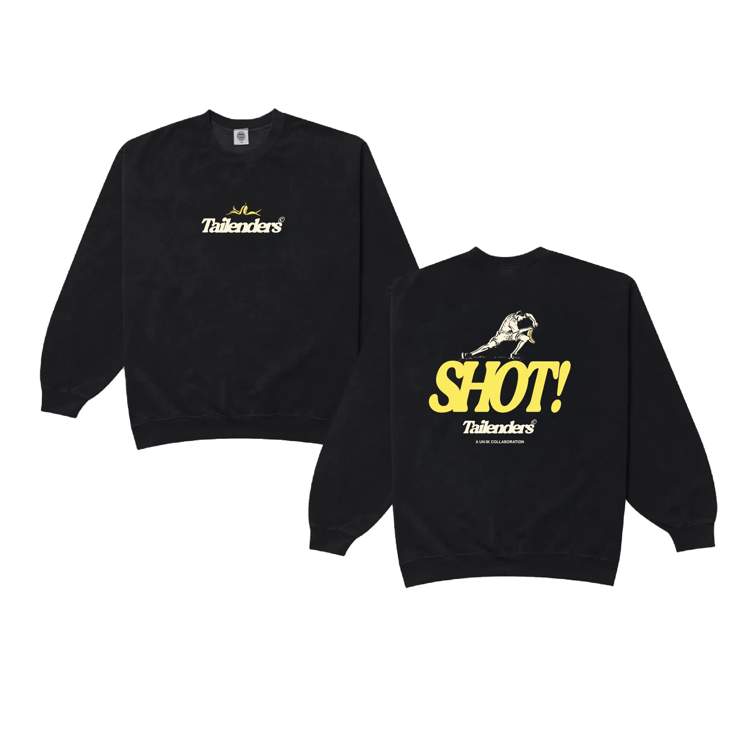Tailenders 'Shot!' Sweater - Black
