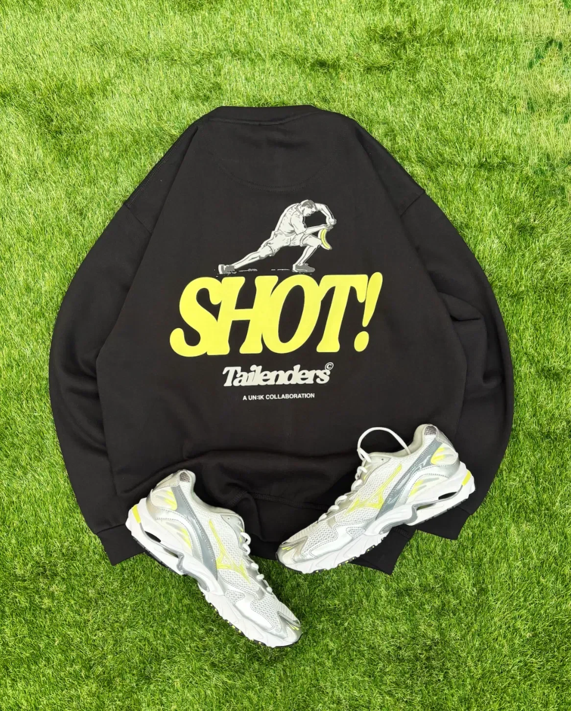 Tailenders 'Shot!' Sweater - Black
