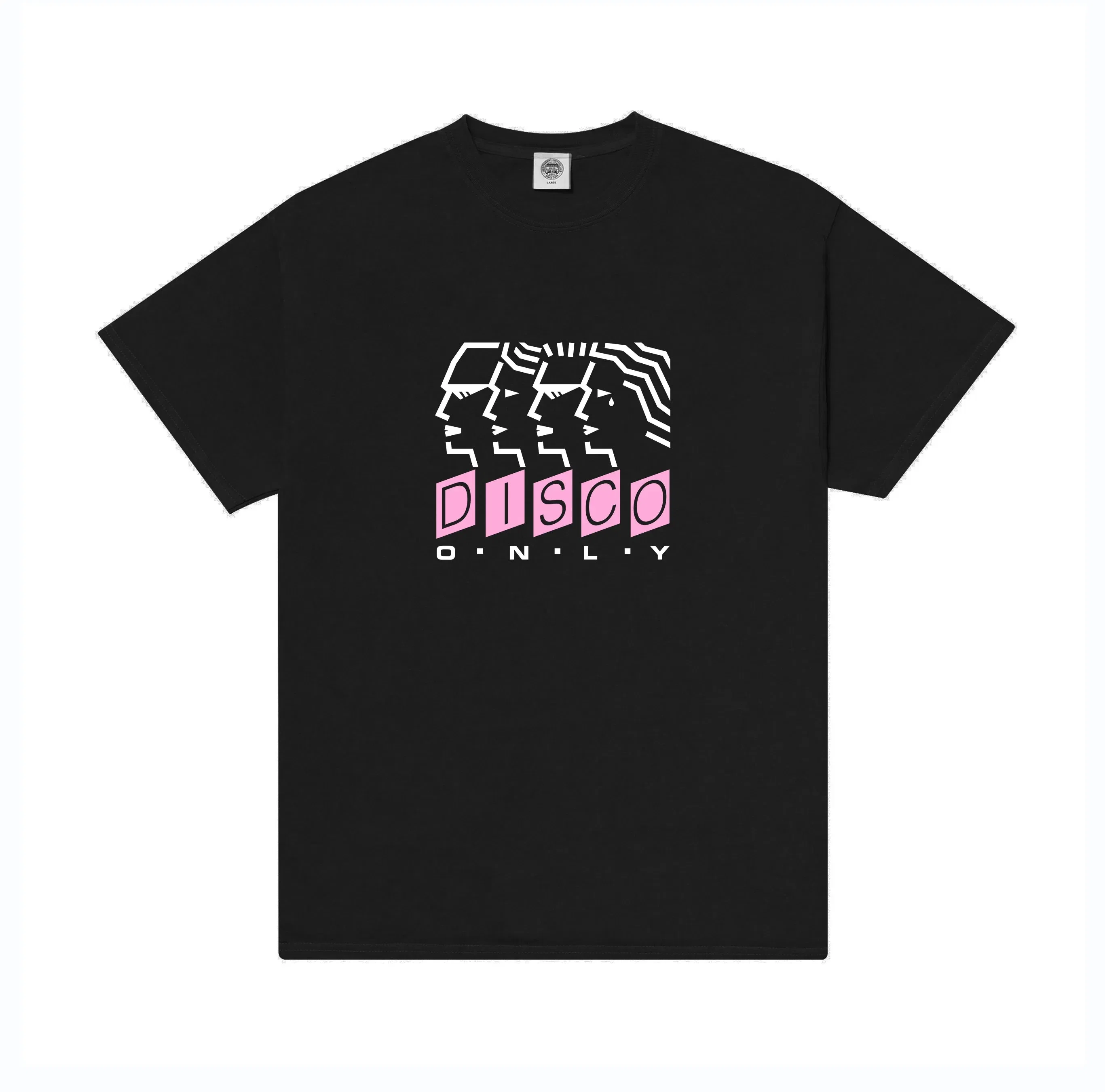 DISCO ONLY 'Dancing Heads' Tee - Black